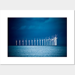 Offshore Windmills / Swiss Artwork Photography Posters and Art